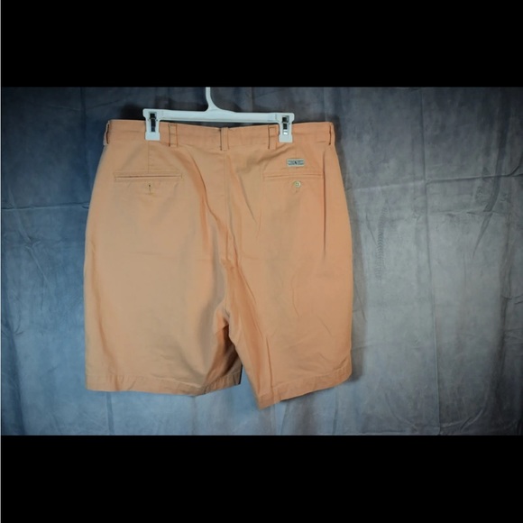 Polo by Ralph Lauren Men's Shorts Flat Front Pockets Size 40 Orange - Picture 2 of 6